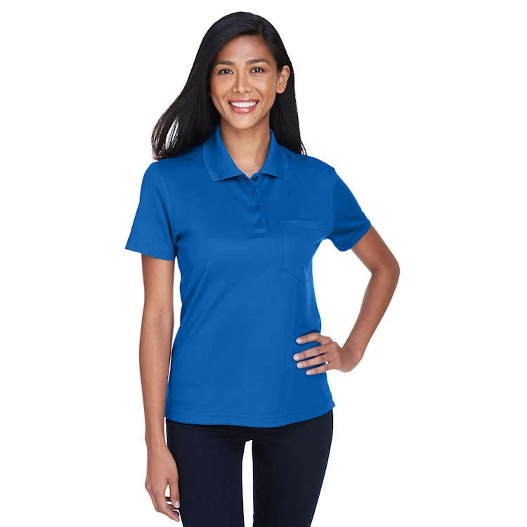 Core 365 Ladies' Origin Performance Piqué Polo With Pocket 3 Core 365 Ladies' Origin Performance Piqué Polo With Pocket