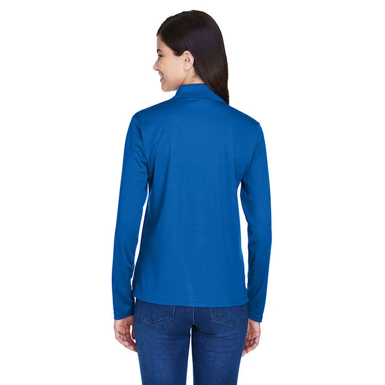 Core 365 Ladies' Pinnacle Performance Long-Sleeve Piqué Polo 4 Core 365 Ladies' Pinnacle Performance Long-Sleeve Piqué Polo - Image 2
