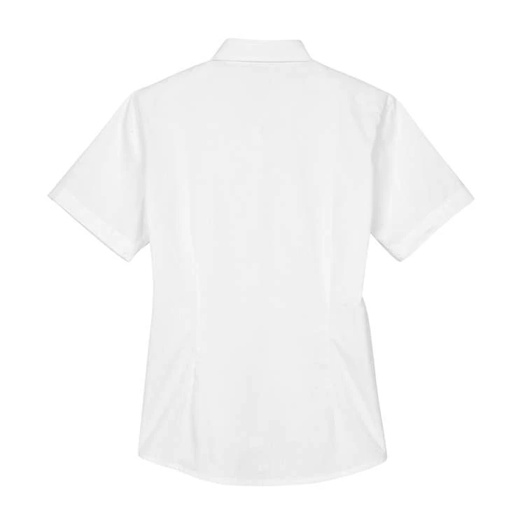 Core 365 Ladies' Optimum Short-Sleeve Twill Shirt 7 Core 365 Ladies' Optimum Short-Sleeve Twill Shirt - Image 5