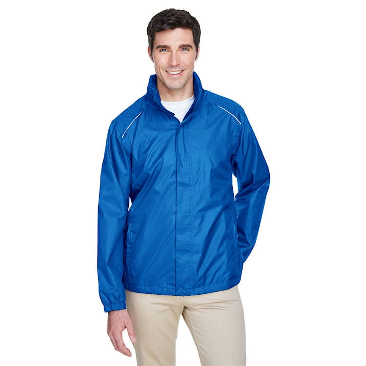Core 365 Men's Climate Seam-Sealed Lightweight Variegated Ripstop Jacket 3 Core 365 Men's Climate Seam-Sealed Lightweight Variegated Ripstop Jacket