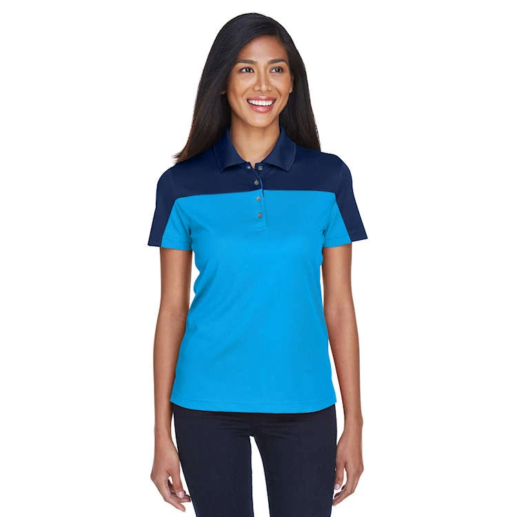 Core 365 Ladies' Balance Colorblock Performance Piqué Polo 3 Core 365 Ladies' Balance Colorblock Performance Piqué Polo