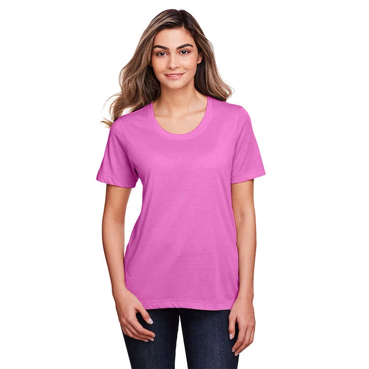 Core 365 Ladies' Fusion ChromaSoft™ Performance T-Shirt 3 Core 365 Ladies' Fusion ChromaSoft™ Performance T-Shirt