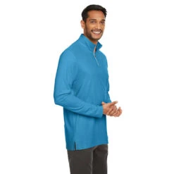 Core 365 Men's Fusion ChromaSoft™ Pique Quarter-Zip -Carhartt Shop ACCE405@3