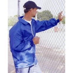 ASW Adult Oxford Quilt Lined Windbreaker Jacket