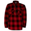 Big Bill Long-Sleeve Premium Flannel Shirt With Half-Zip -Carhartt Shop BB123
