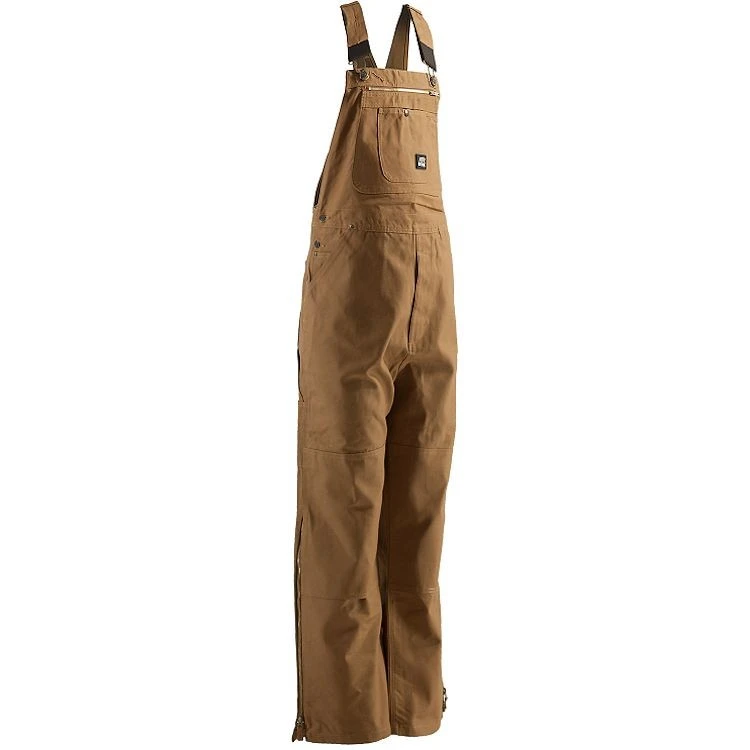 Berne Original Unlined Zip To Knee Duck Bib Overall 5 Berne Original Unlined Zip To Knee Duck Bib Overall - Image 3