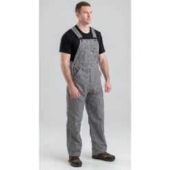 Berne Original Unlined Hickory Stripe Bib Overall 7 Berne Original Unlined Hickory Stripe Bib Overall -Carhartt Shop BEB1214@1