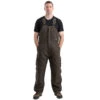 Berne Original Washed Insulated Bib Overall Quilt Lined Zip To Hip -Carhartt Shop BEB377