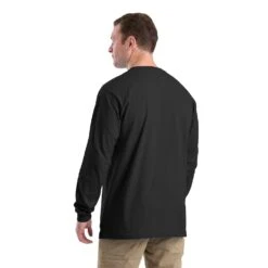 Berne Heavyweight Long Sleeve Pocket Tee Shirt -Carhartt Shop BEBSM23@2