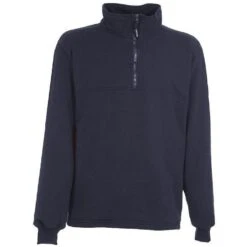 Berne Original Fleece Quarter Zip Thermal Lined Sweatshirt