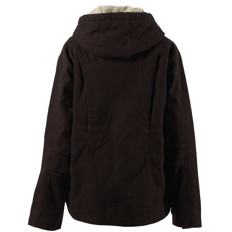 Berne Ladies' Washed Hooded Jacket 4 Berne Ladies' Washed Hooded Jacket - Image 2