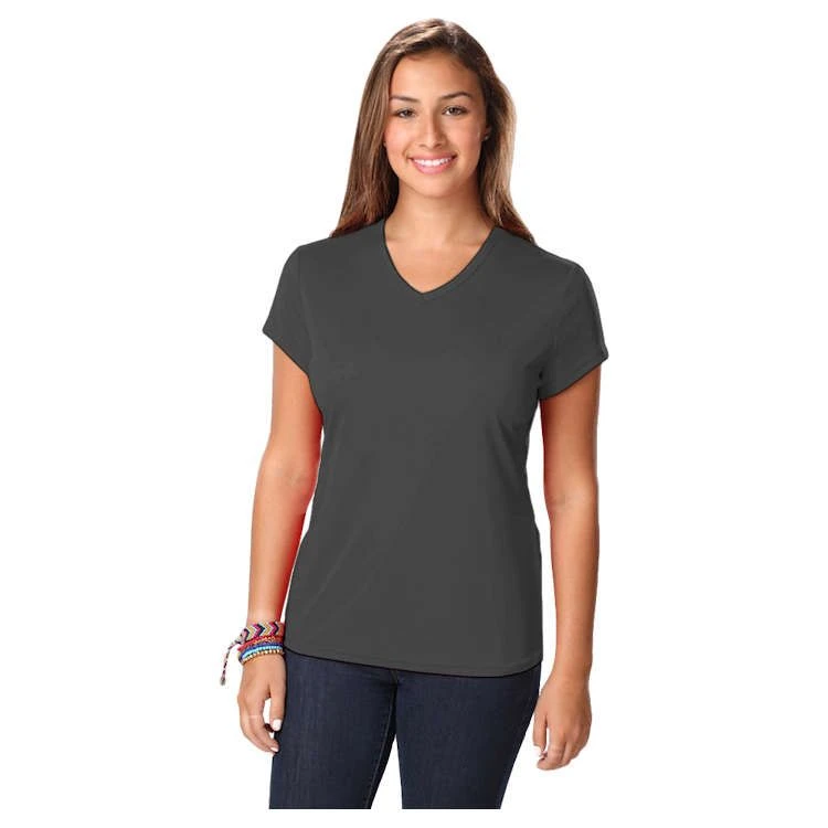 Blue Generation Ladies' Value Wicking V-Neck Performance T-Shirt 3 Blue Generation Ladies' Value Wicking V-Neck Performance T-Shirt