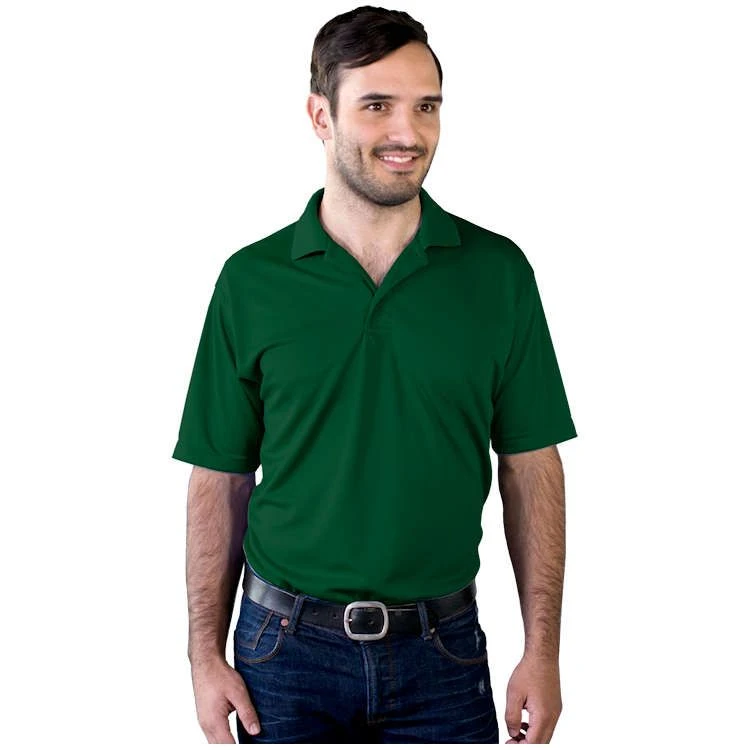 Blue Generation Men's Wicking Short Sleeve Polo 3 Blue Generation Men's Wicking Short Sleeve Polo