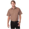 Blue Generation Men's Short Sleeve Fine Line Twill Shirt -Carhartt Shop BG8330S