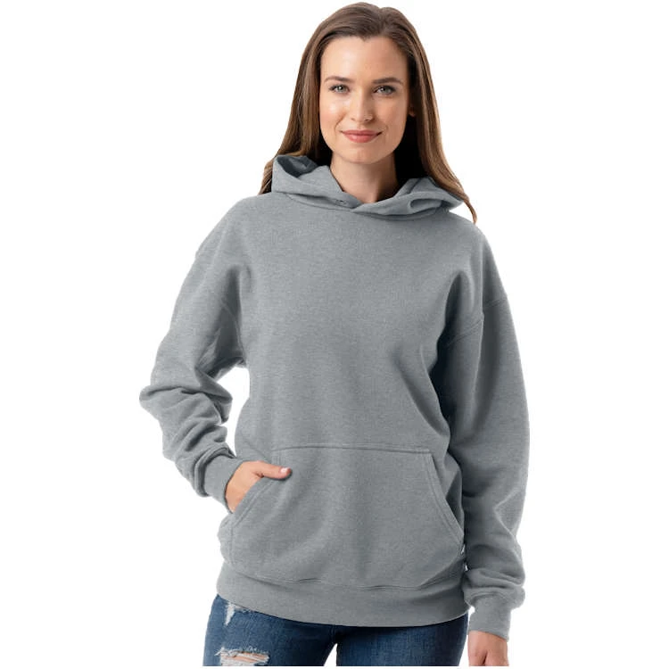Blue Generation Adult Essential Fleece Pullover Hoodie 3 Blue Generation Adult Essential Fleece Pullover Hoodie