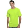 Bayside 50/50 Short Sleeve T-Shirt With Pocket