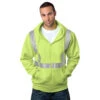 Bayside Hi-Vis Full Zip Hoodie Segmented Striping -Carhartt Shop BY3737
