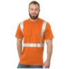 Bayside Hi-Vis 50/50 Crew Tee Solid Striping -Carhartt Shop BY3752