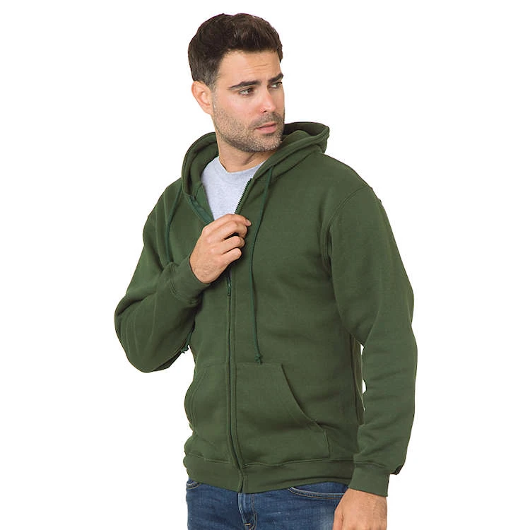 Bayside Full-Zip Hooded Sweatshirt 3 Bayside Full-Zip Hooded Sweatshirt