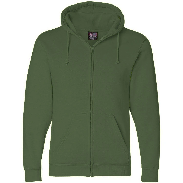 Bayside Full-Zip Hooded Sweatshirt 4 Bayside Full-Zip Hooded Sweatshirt - Image 2