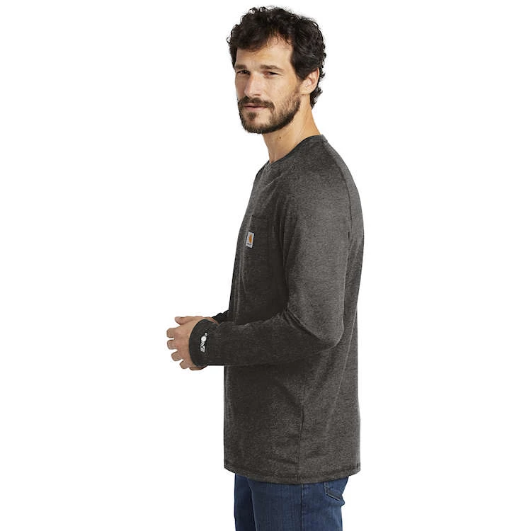 CLEARANCE Carhartt Force Cotton Long Sleeve T-Shirt 6 CLEARANCE Carhartt Force Cotton Long Sleeve T-Shirt - Image 4