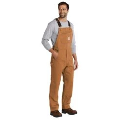 Carhartt Duck Unlined Bib Overalls -Carhartt Shop CA102776@1