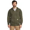 Carhartt Midweight Fleece Zip-Front Hooded Sweatshirt -Carhartt Shop CAK122