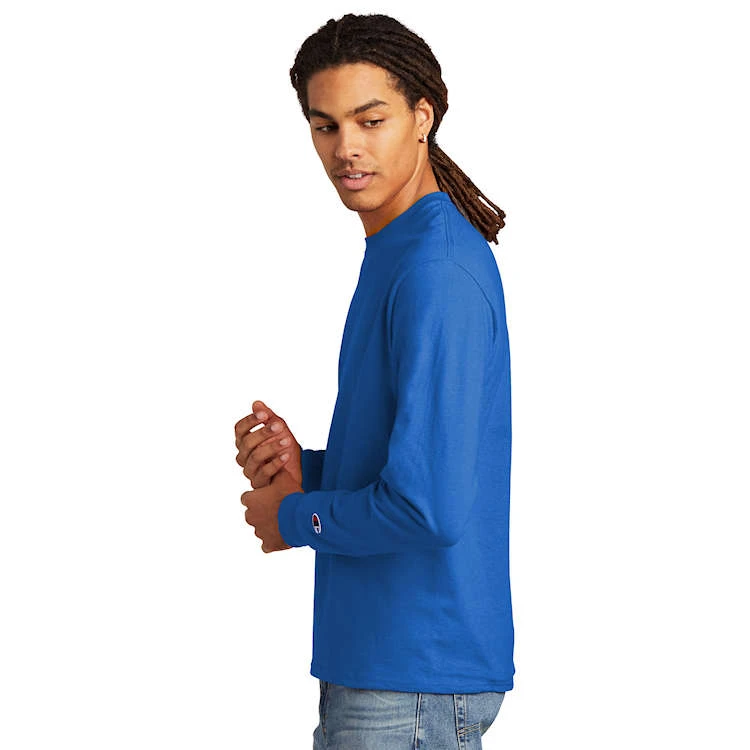 Champion ® Heritage 5.2-Oz. Jersey Long Sleeve Tee 5 Champion ® Heritage 5.2-Oz. Jersey Long Sleeve Tee - Image 3