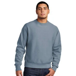 Champion ® Reverse Weave ® Garment-Dyed Crewneck Sweatshirt