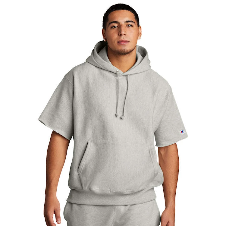 Champion® Reverse Weave® Short Sleeve Hoodie 3 Champion® Reverse Weave® Short Sleeve Hoodie