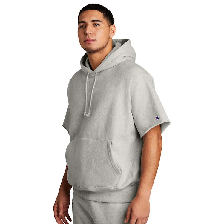 Champion® Reverse Weave® Short Sleeve Hoodie 6 Champion® Reverse Weave® Short Sleeve Hoodie - Image 4