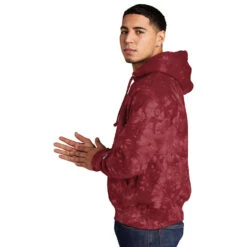 Champion ® Reverse Weave ® Scrunch-Dye Tie-Dye Hooded Sweatshirt -Carhartt Shop CHTDS101@2