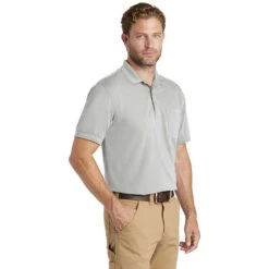 CornerStone® Industrial Snag-Proof Pique Pocket Polo -Carhartt Shop CSCS4020P@4