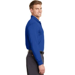 CornerStone® Select Snag-Proof Long Sleeve Polo -Carhartt Shop CSCS412LS@3
