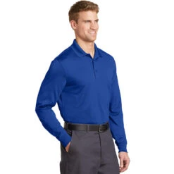 CornerStone® Select Snag-Proof Long Sleeve Polo -Carhartt Shop CSCS412LS@4