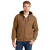 CornerStone® Heavyweight Full-Zip Hooded Sweatshirt With Thermal Lining 2 CornerStone® Heavyweight Full-Zip Hooded Sweatshirt With Thermal Lining -Carhartt Shop CSCS620