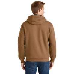 CornerStone® Heavyweight Full-Zip Hooded Sweatshirt With Thermal Lining -Carhartt Shop CSCS620@2