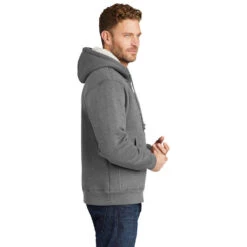 CornerStone® Heavyweight Sherpa-Lined Hooded Fleece Jacket -Carhartt Shop CSCS625@3