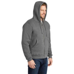 CornerStone® Heavyweight Sherpa-Lined Hooded Fleece Jacket -Carhartt Shop CSCS625@5