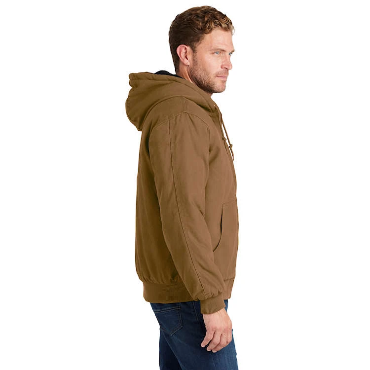 CornerStone® Washed Duck Cloth Insulated Hooded Work Jacket 5 CornerStone® Washed Duck Cloth Insulated Hooded Work Jacket - Image 3