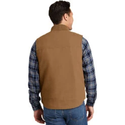 CornerStone® Washed Duck Cloth Vest -Carhartt Shop CSCSV40@2