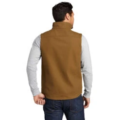 CornerStone® Duck Bonded Soft Shell Vest -Carhartt Shop CSCSV60@2