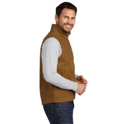 CornerStone® Duck Bonded Soft Shell Vest -Carhartt Shop CSCSV60@3