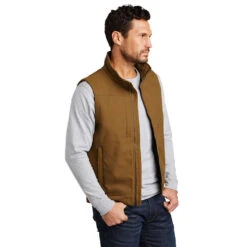 CornerStone® Duck Bonded Soft Shell Vest -Carhartt Shop CSCSV60@4