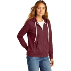 District Women's Re-Fleece™ Full-Zip Hoodie -Carhartt Shop DT8103@1