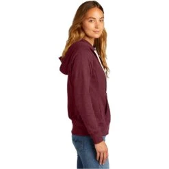 District Women's Re-Fleece™ Full-Zip Hoodie -Carhartt Shop DT8103@2