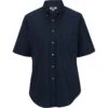 Edwards Women's Short Sleeve Easy Care Poplin Shirt 2 Edwards Women's Short Sleeve Easy Care Poplin Shirt -Carhartt Shop ED5230
