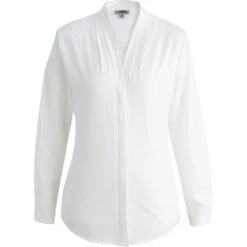 Edwards Ladies' Long Sleeve V-Neck Blouse