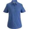 Edwards Ladies' Essential Broadcloth Shirt - Short Sleeve -Carhartt Shop ED5356