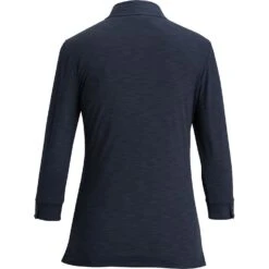 Edwards Ladies' 3/4 Sleeve Optical Polo 7 Edwards Ladies' 3/4 Sleeve Optical Polo -Carhartt Shop ED5590@2